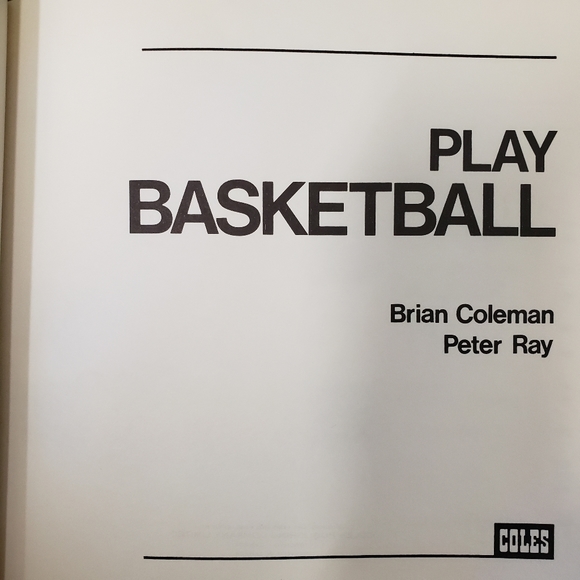 'Play Basketball' 1980 Vintage Book by Coleman & Ray - Picture 3 of 12